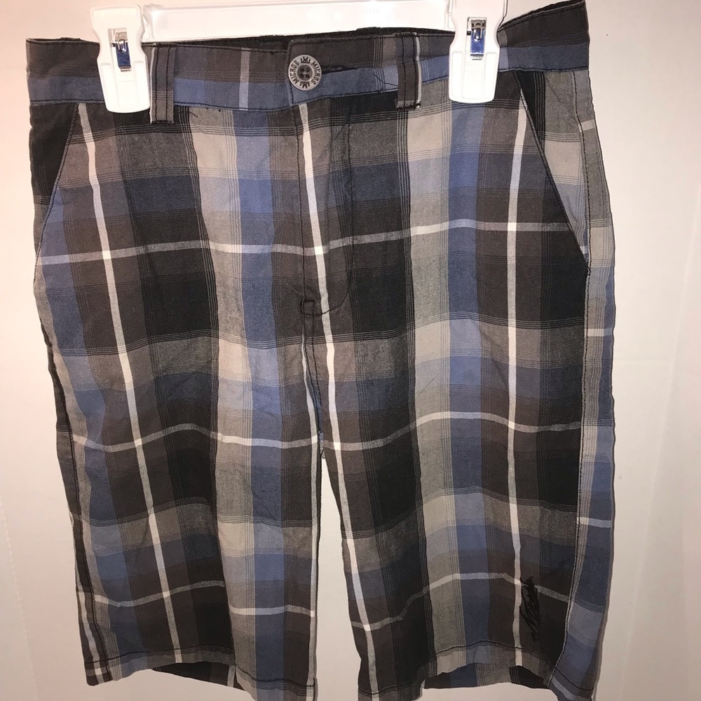 Boys plaid shorts ( Micros )